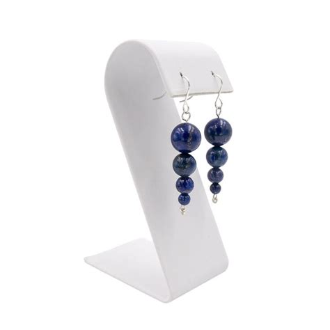 Lapis Lazuli Pendulums Necklace Earrings Set Shop Online At Earth