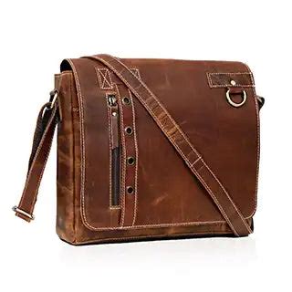 Buy Leather Messenger Bags for Men & Women Online – The Leather Farm