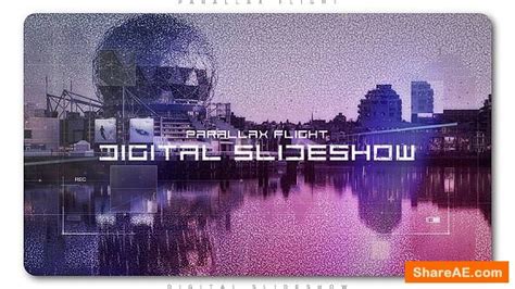 Videohive Digital Flight Parallax Slideshow Free After Effects