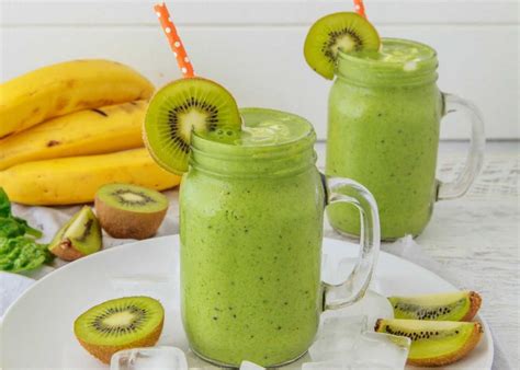 Resep Smoothie Kiwi Pisang Minuman Segar Yang Menyehatkan