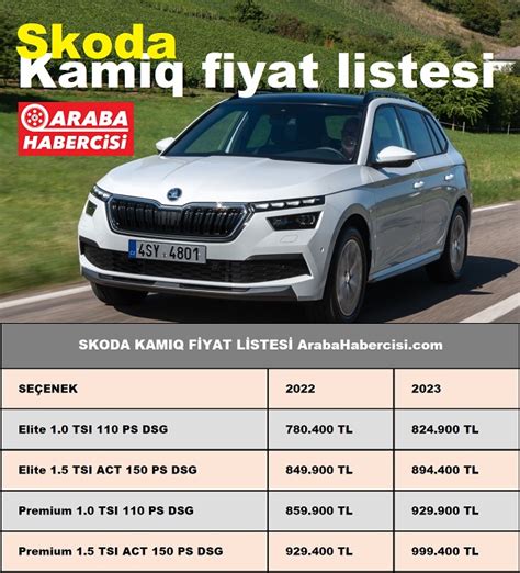 Skoda Kamiq Fiyat Listesi Mart 2023 2023 Kamiq 2023 Araba 0 Km