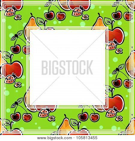 Fruit Border Vector & Photo (Free Trial) | Bigstock