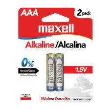 Bateria Alcalina AAA MAXEL 2PK Altecxela