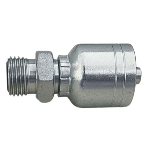 Conector Recto Rosca Cara Plana Macho 1 4 Manguera 1 4 R1 Y R2