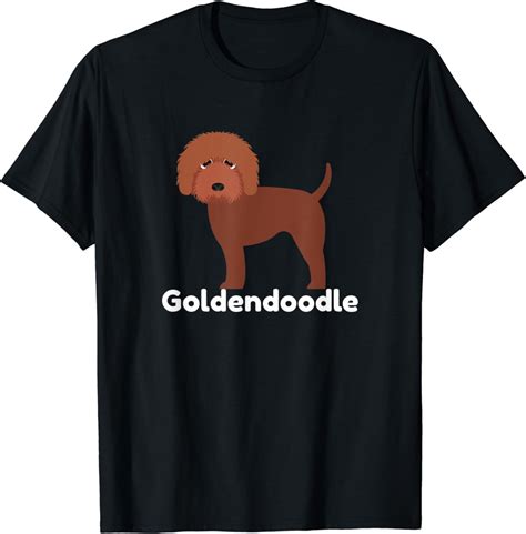 Goldendoodle Dog Graphic T Shirt Clothing Shoes And Jewelry