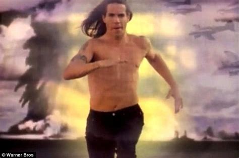 Anthony Kiedis On A Shirtless Jog After Discussing Red Hot Chili Peppers Upcoming Album Daily