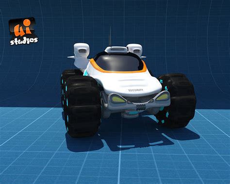 D Model Scifi Buggy Vr Ar Low Poly Cgtrader