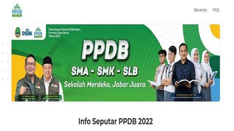 Cara Daftar Ppdb Jabar Sma Smk Tahun Tahap Di Ppdb Disdik