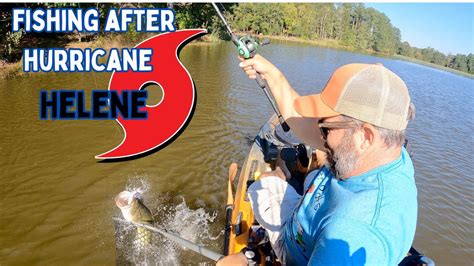 Bass Fishing After Hurricane Helene High Water And Flooding