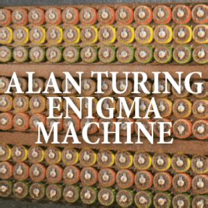 Alan Turing Enigma Machine + Benedict Cumberbatch The Imitation Game