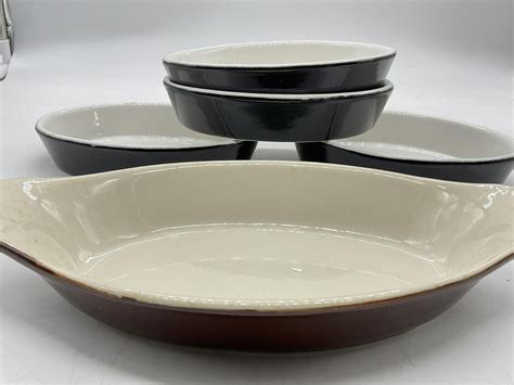 Lot 5 Ceramic Kitchen Serving Dishes Auction