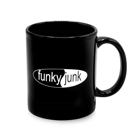 Funky Junk Mug Black Funky Junk