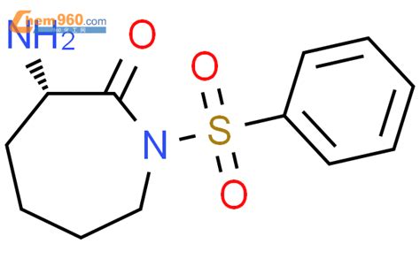 643046 48 4 2H Azepin 2 One 3 Aminohexahydro 1 Phenylsulfonyl 3S