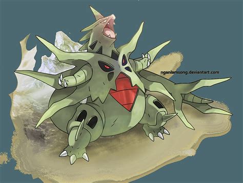 Mega Tyranitar Hd Wallpaper Pxfuel