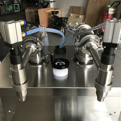 Pneumatic Volumetric Filling Machine For Alcohol Disinfectant Tabletop