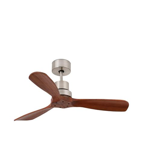 Nickel Und Holz Ventilator Cm Durchmesser Mini Lantau