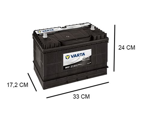 H17 Varta 105Ah Promotive Black Accu 800A 12V Accudeal