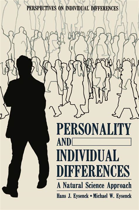 Amazon Personality And Individual Differences A Natural Science