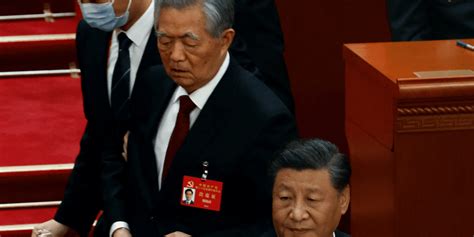 El Expresidente Chino Hu Jintao Fue Expulsado Del XX Congreso Del