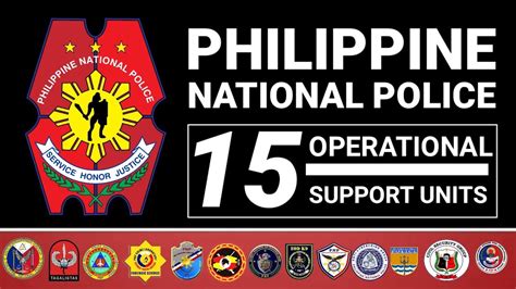 Philippine National Polices 15 Operational Support Units Updated As