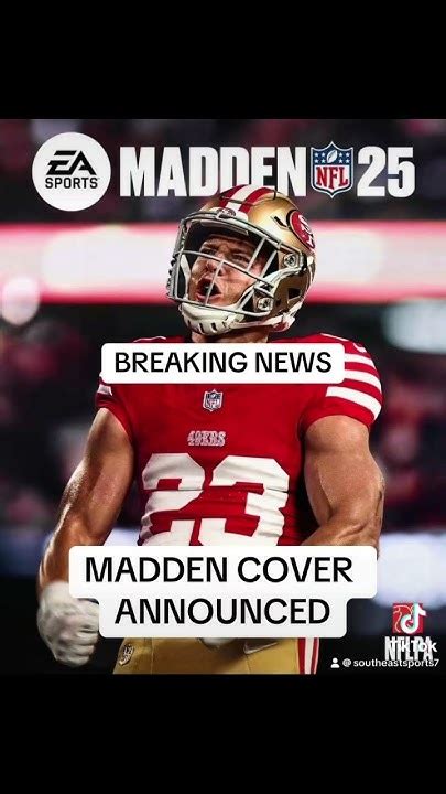 Madden 25 Cover Announced Is Christian Mccaffery The Right Cover