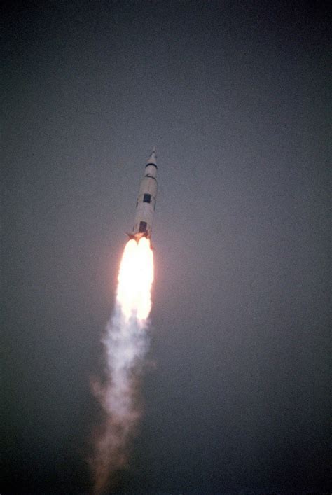 The Launch of Apollo 13 #NASA #SaturnV