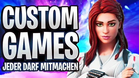 Custom Games Und Skin Contest Mit Euch 🔥 Fortnite Live Deutsch 🔴