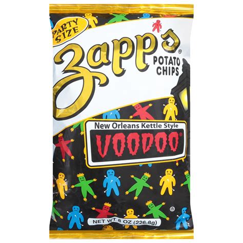 Save On Zapps New Orleans Kettle Style Potato Chips Voodoo Party Size