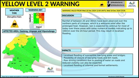 Warnings Issued For Disruptive Rain And Flooding On Wednesday And