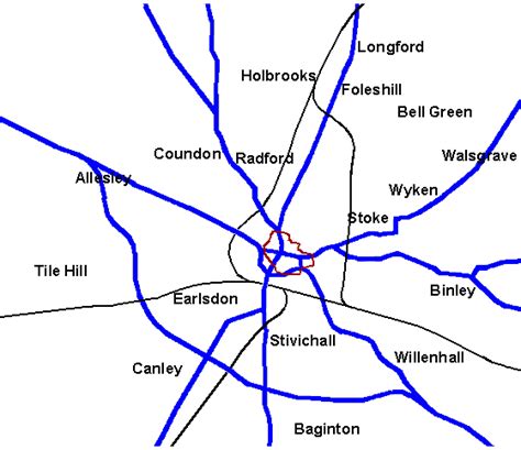 Coventry Map