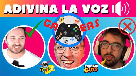 Adivina El Streamer Por Su VOZ TRIVIA Stumble Guys