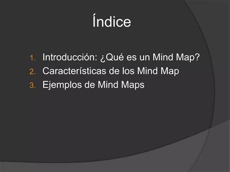 Mind maps Creación de Mapas Mentales PPT