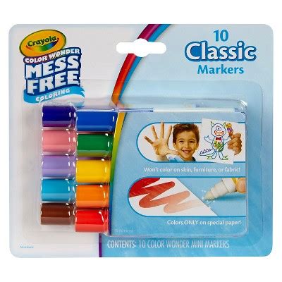 Crayola Color Wonder Mess Free Color Collection Life can be messy but ...