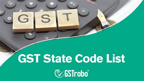 Gst State Code List Gst Blog