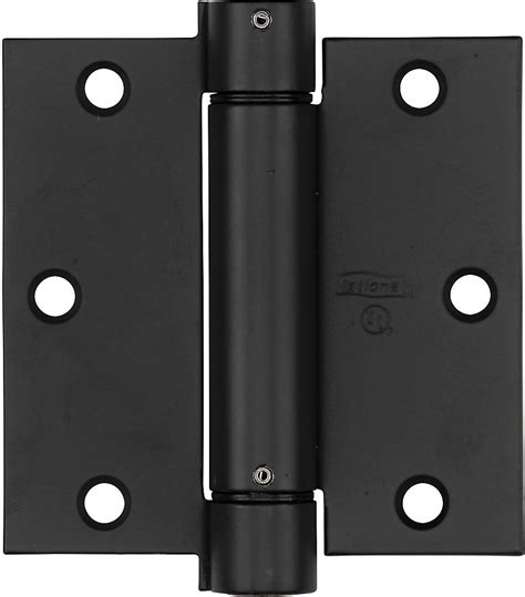 National Hardware 3 1 2 In L Oil Rubbed Bronze Spring Hinge 1 Pk