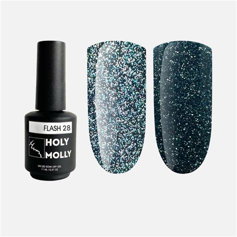 Гель-лак Holy Molly FLASH №28 11 мл купить в магазине NailBox за 580 р ...