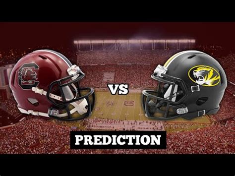 Missouri Tigers Vs South Carolina Gamecocks Prediction Youtube