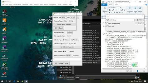 Cara Koreksi Radiometrik Dan Geometrik Di Envi Pengindraan Jauh