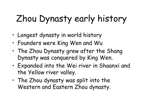 Ppt The Zhou Dynasty And Feudalism Powerpoint Presentation Free