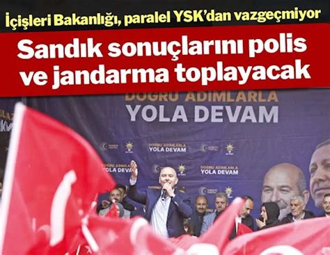 Sözcü on Twitter Sandık sonuçlarını polis ve jandarma toplayacak