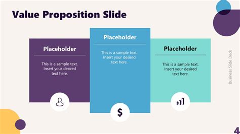 Value Proposition Infographic Slide Design Slidemodel