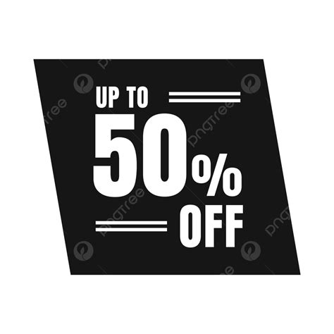 Up To 50 Off In Black Color With White Line For Business Discount