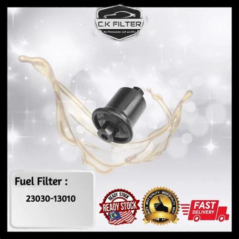 Toyota Unser Kf80 Petrol Fuel Filter 23030 13010 Lazada