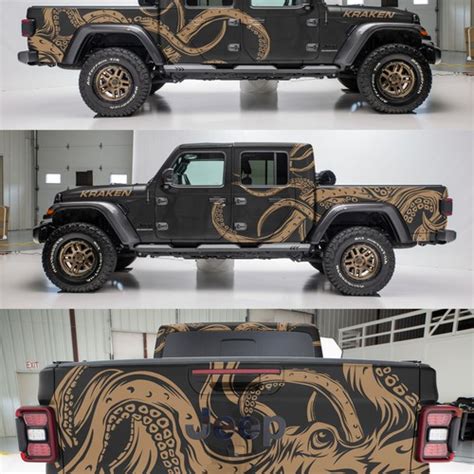 Designs Jeep Gladiator Kraken Wrap Car Truck Or Van Wrap Contest