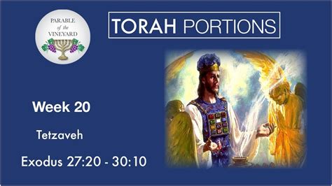 Torah Portions Week 20 Tetzaveh L תְּצַוֶּה L You Command