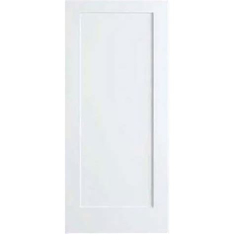 Kimberly Bay 30 In X 80 In White 1 Panel Shaker Solid Core Wood