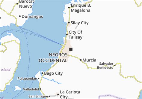 MICHELIN Negros Occidental map - ViaMichelin