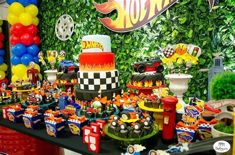 See This Instagram Photo By Algodaodoce Festasfoz 15 Likes Hot Wheels Birthday Hot Wheels