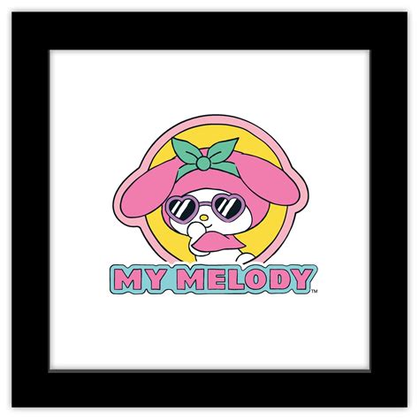 trends international gallery pops sanrio  melody  melody sticker