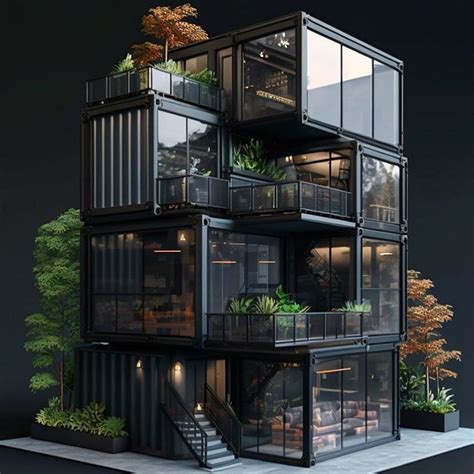 Container Home | Architecture house, Modern house design, Architecture ...